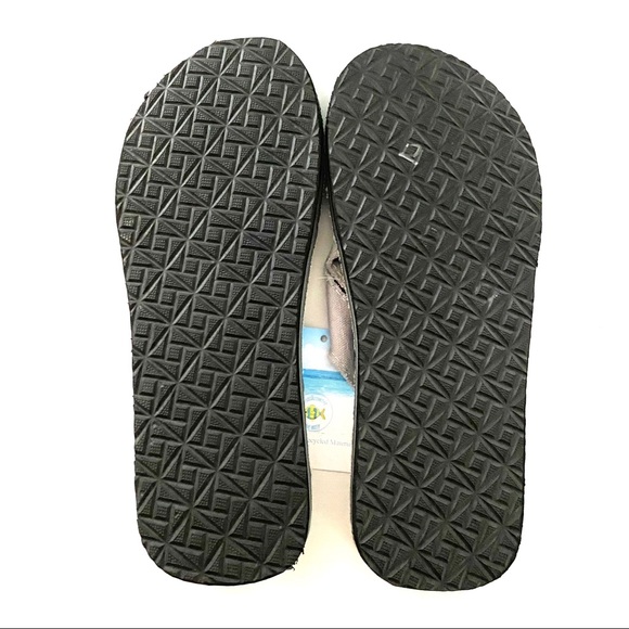 SOLD! 💚Beachcomber Blue Water Sharks Flip Flops - Picture 6 of 12